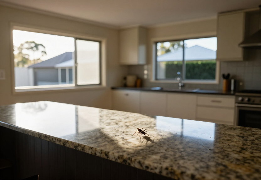 Ant-free Woodpark storage area after pest control